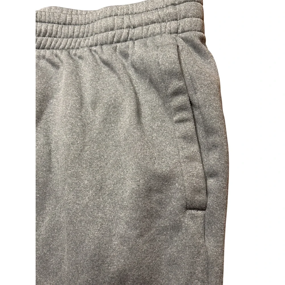 Under Armour Mens 5XL Gray Loose Fit Fleece Jogger Sweatpants Athletic Pants